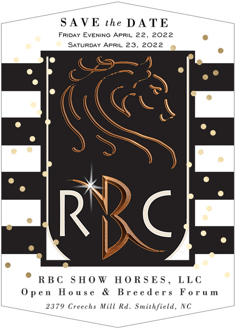 RBC Show Horses - Open House and Breeders Forum
